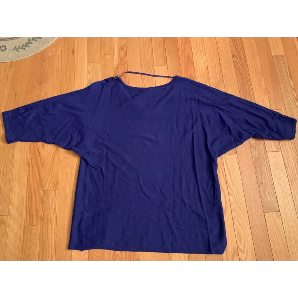 Navy Blue Light Sweater - Picture 2 of 4